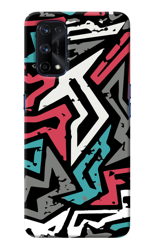 Geometric Graffiti Realme X7 Pro Back Cover