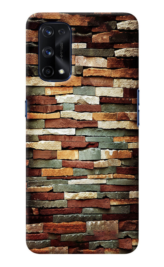Bricks Pattern Realme X7 Pro Back Cover