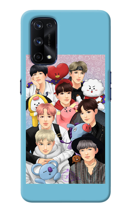 BTS with animals Realme X7 Pro Back Cover