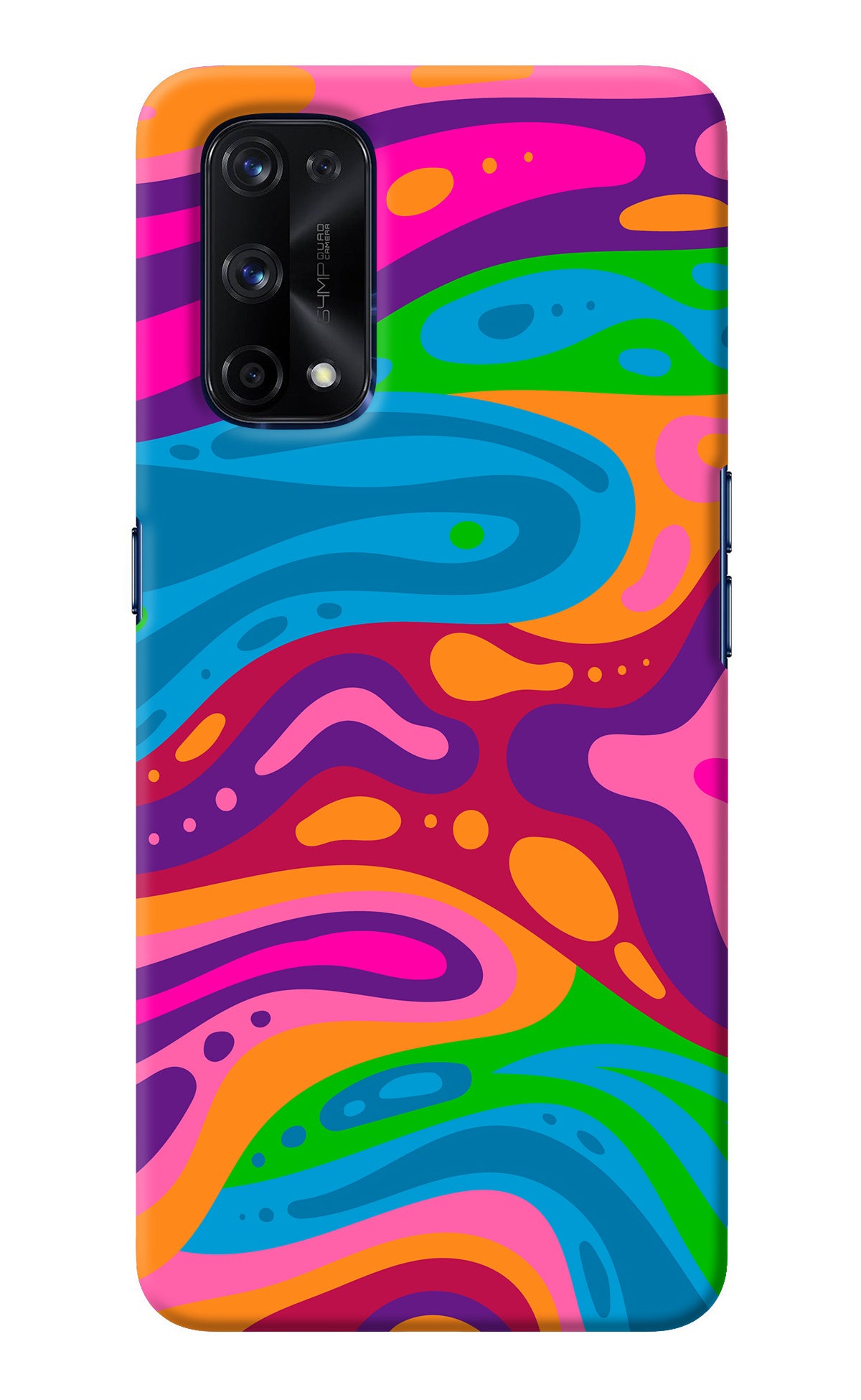 Trippy Pattern Realme X7 Pro Back Cover