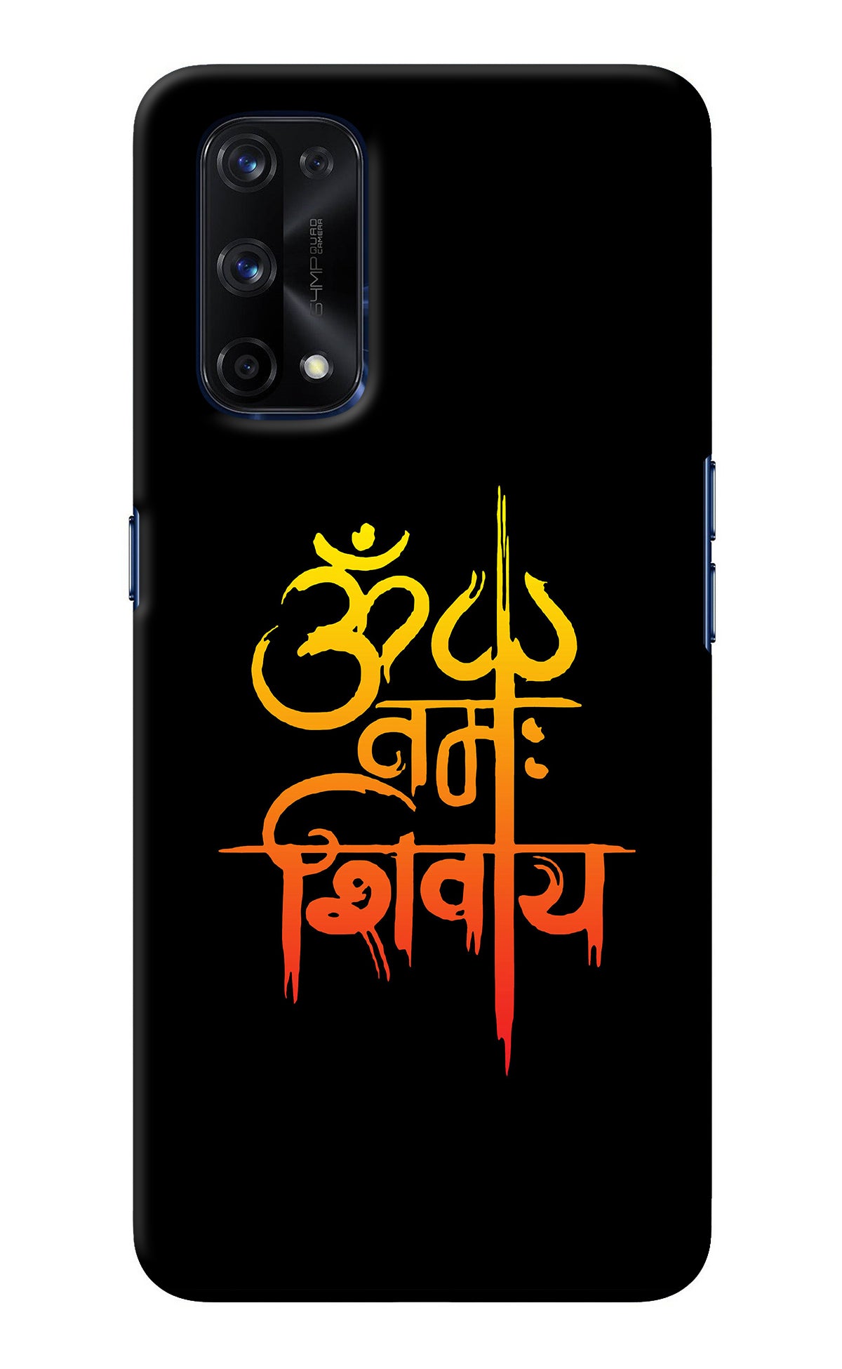 Om Namah Shivay Realme X7 Pro Back Cover