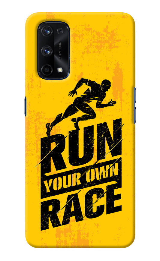 Run Your Own Race Realme X7 Pro Back Cover