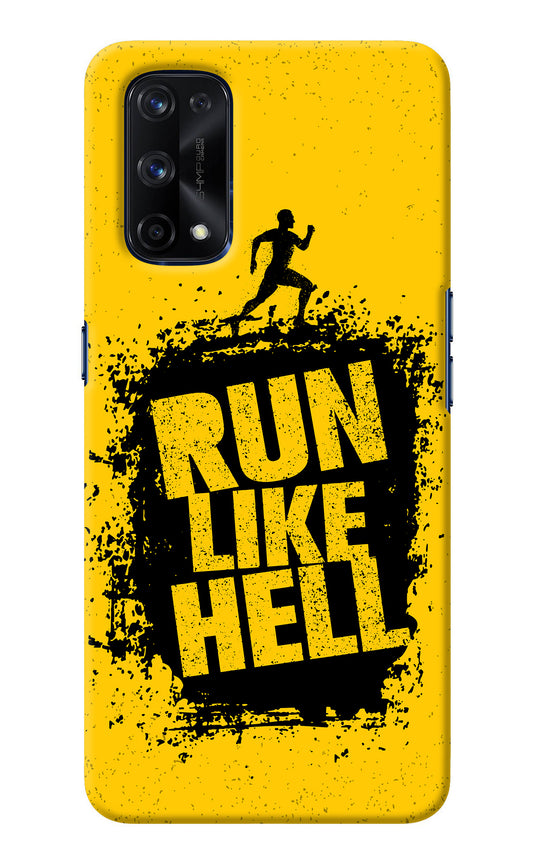 Run Like Hell Realme X7 Pro Back Cover