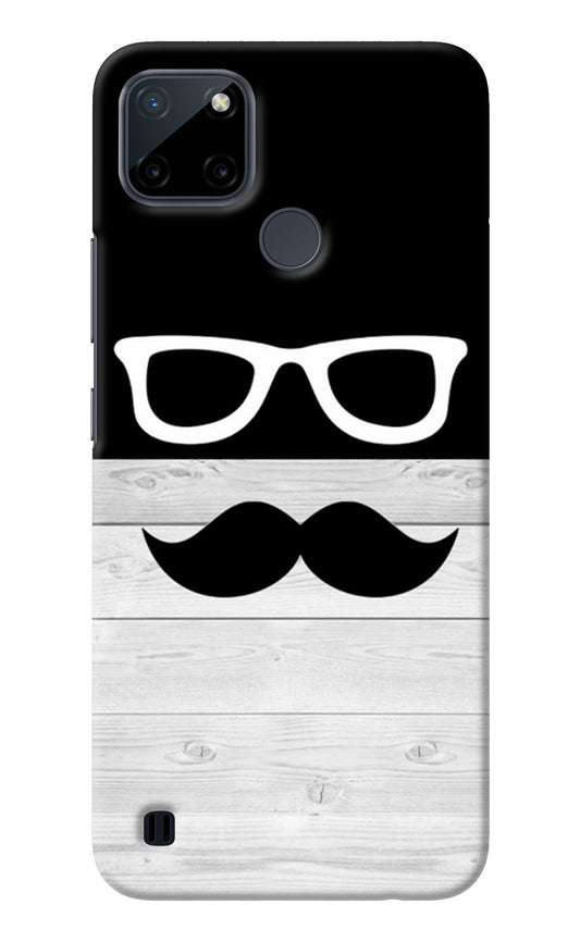 Mustache Realme C21Y/C25Y Back Cover