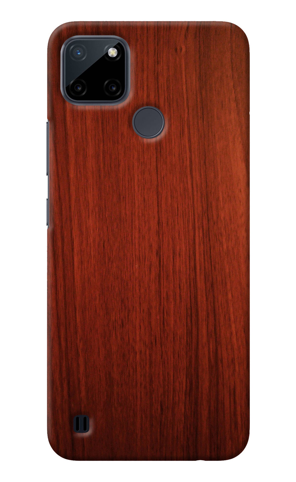 Wooden Plain Pattern Realme C21Y/C25Y Back Cover