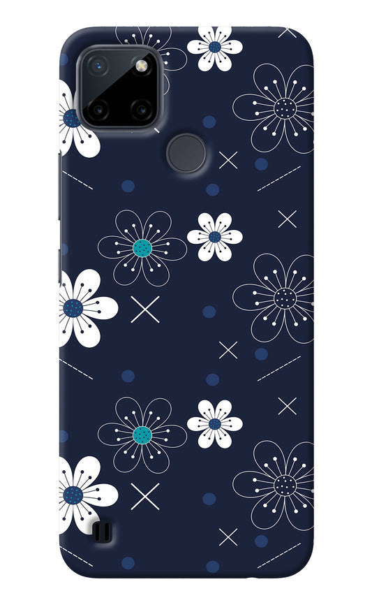 Flowers Realme C21Y/C25Y Back Cover