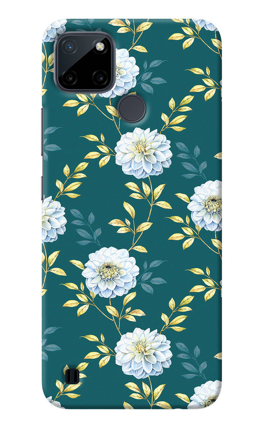 Flowers Realme C21Y/C25Y Back Cover