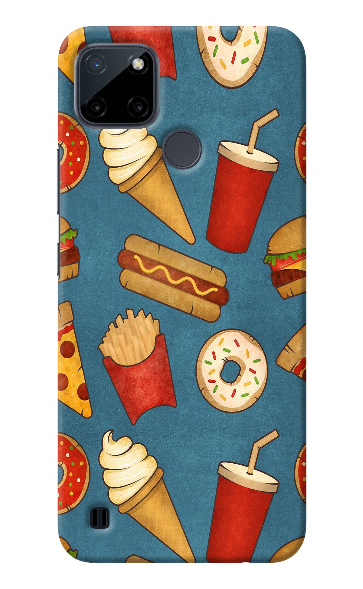 Foodie Realme C21Y/C25Y Back Cover