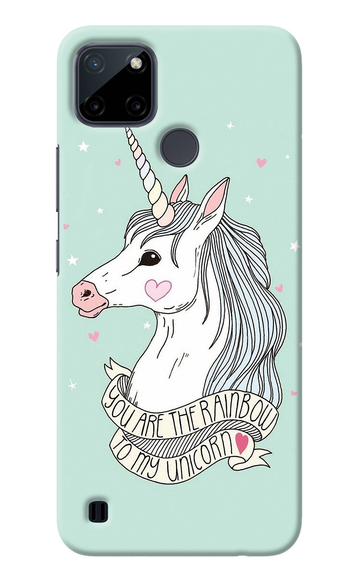 Unicorn Wallpaper Realme C21Y/C25Y Back Cover