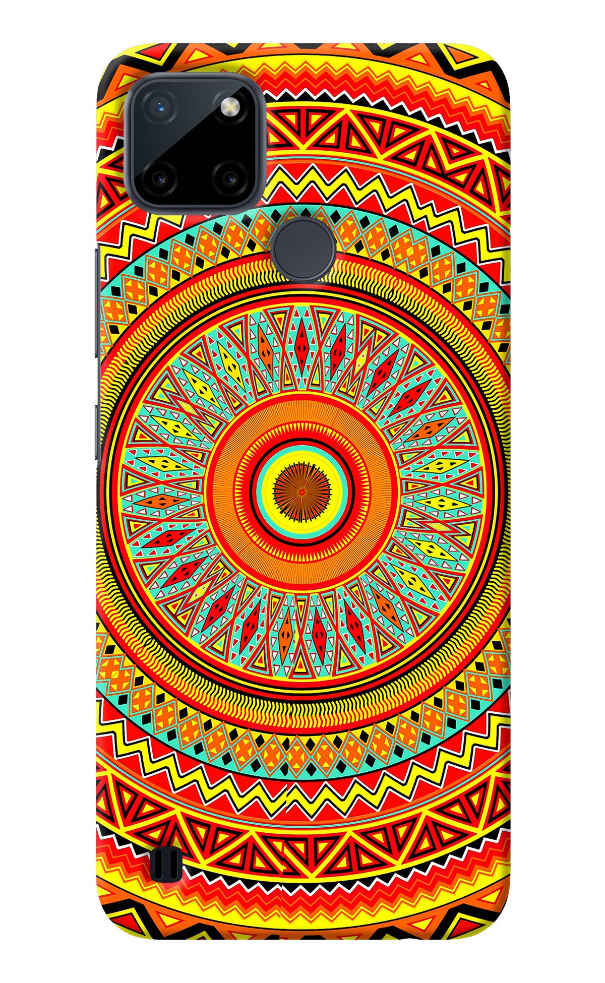 Mandala Pattern Realme C21Y/C25Y Back Cover