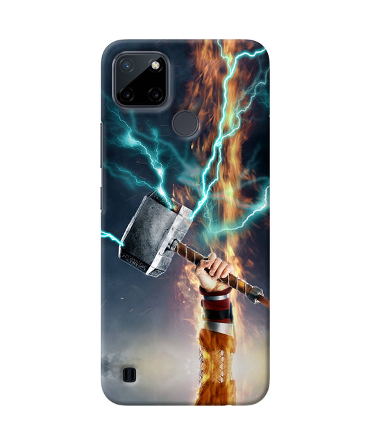 Thor Hammer Mjolnir Realme C21Y/C25Y Back Cover