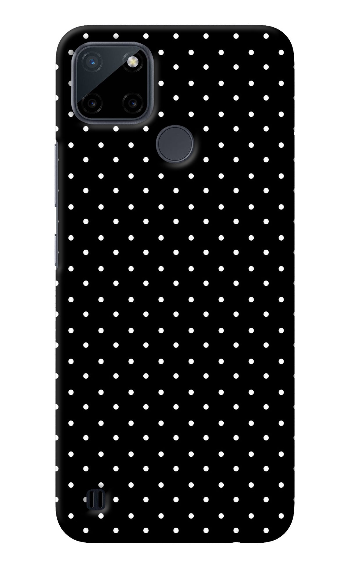 White Dots Realme C21Y/C25Y Back Cover