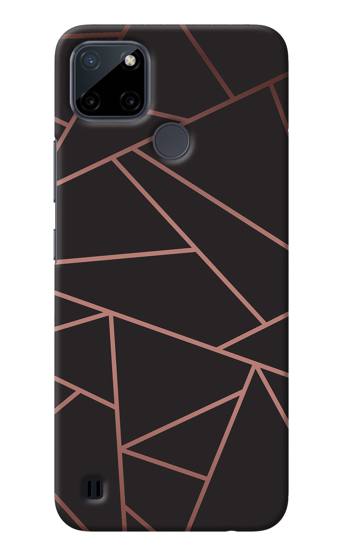 Geometric Pattern Realme C21Y/C25Y Back Cover