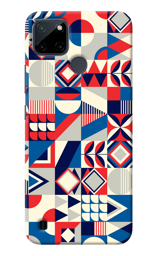 Colorful Pattern Realme C21Y/C25Y Back Cover