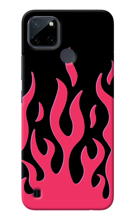 Fire Flames Realme C21Y/C25Y Back Cover