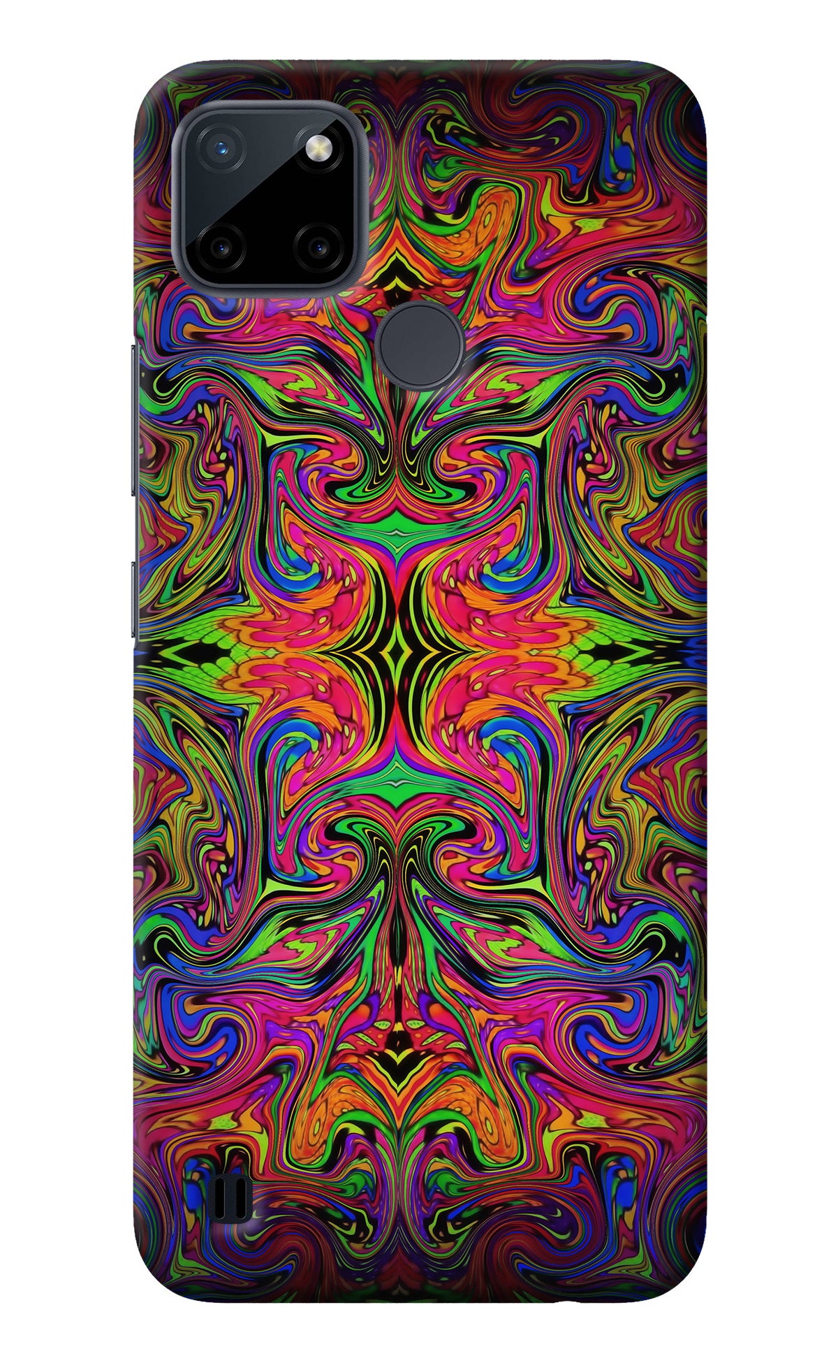 Psychedelic Art Realme C21Y/C25Y Back Cover