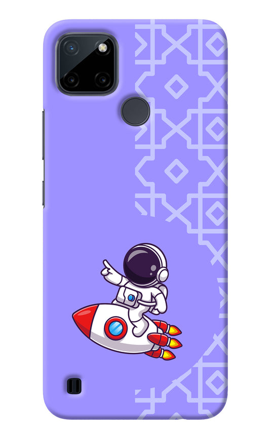 Cute Astronaut Realme C21Y/C25Y Back Cover