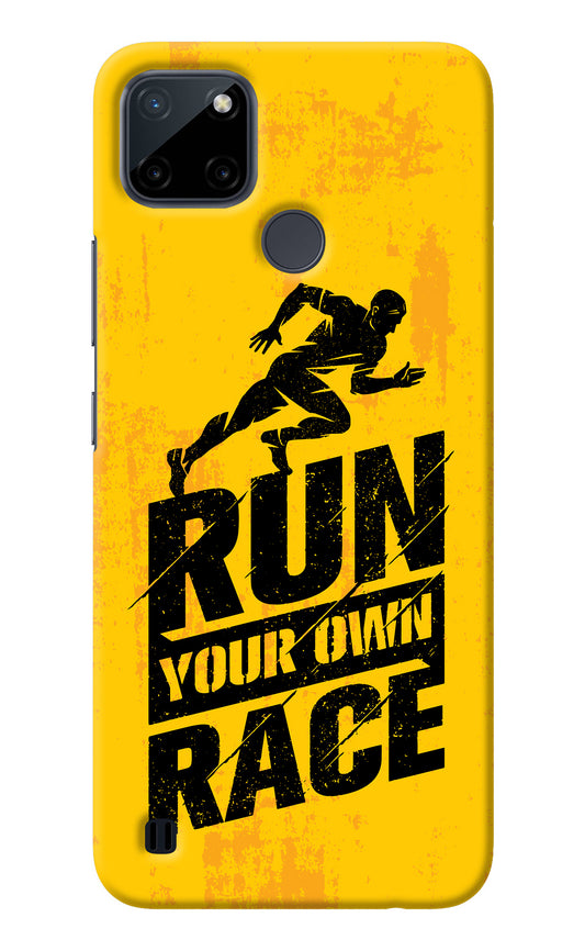 Run Your Own Race Realme C21Y/C25Y Back Cover