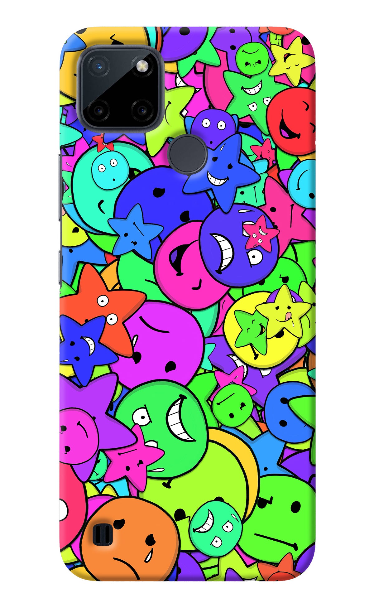 Fun Doodle Realme C21Y/C25Y Back Cover