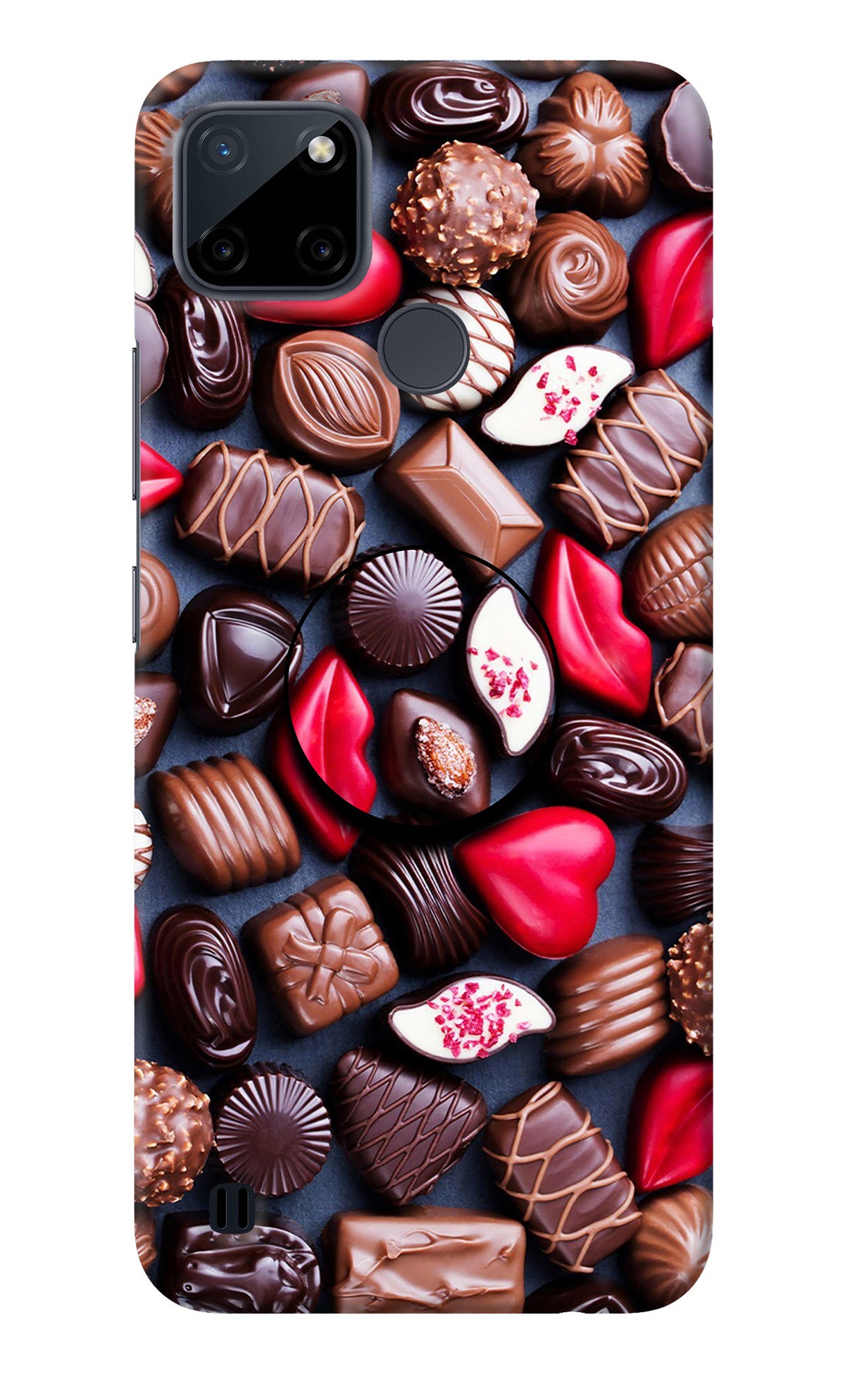 Chocolates Realme C21Y/C25Y Pop Case