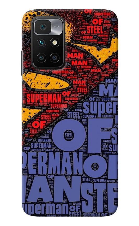 Superman Redmi 10 Prime Back Cover