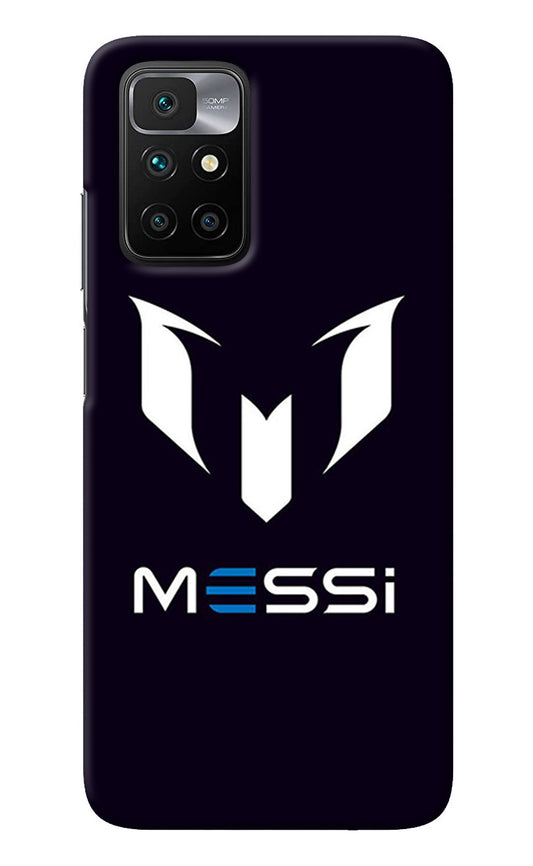 Messi Logo Redmi 10 Prime Back Cover