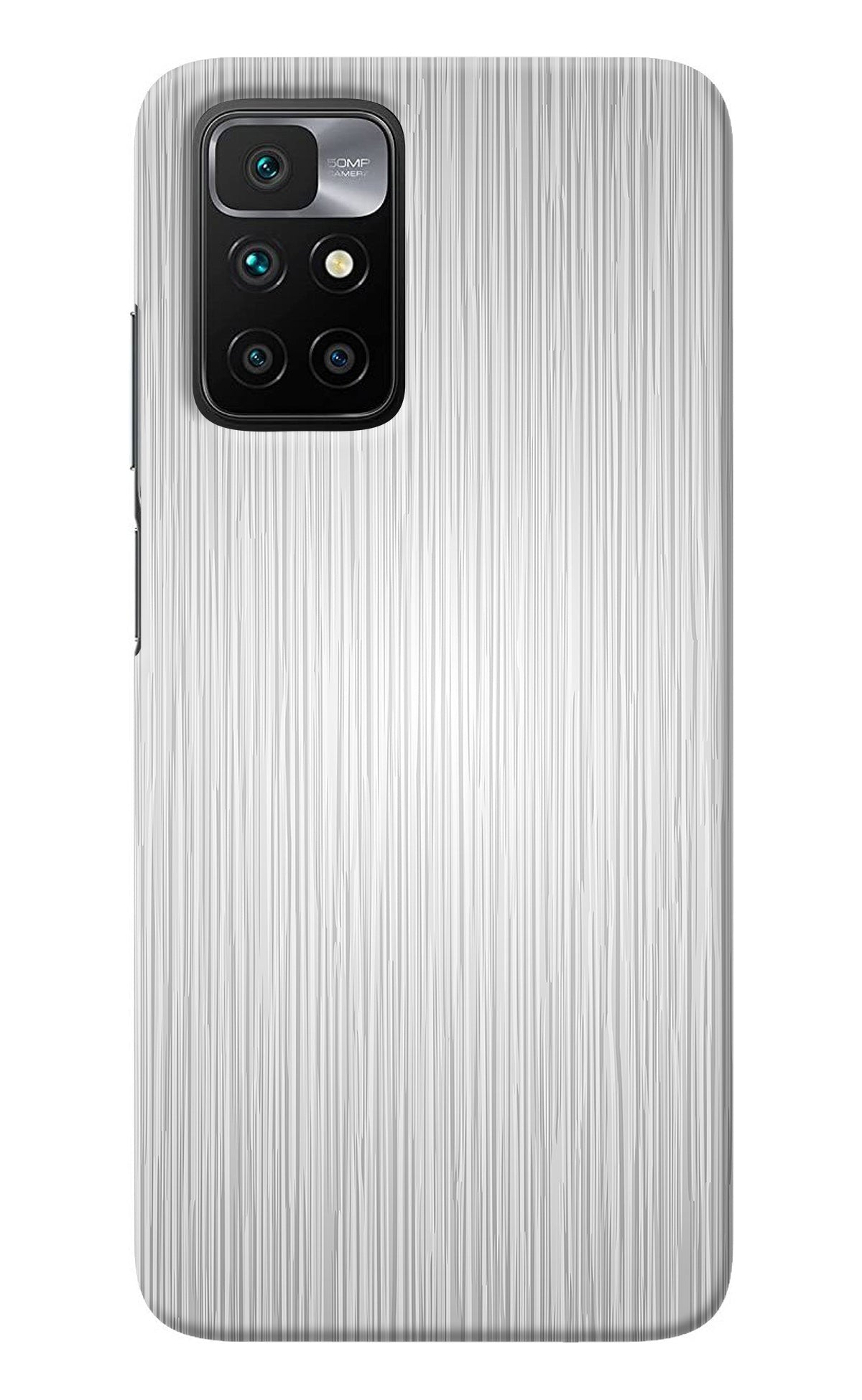 Wooden Grey Texture Redmi 10 Prime Back Cover