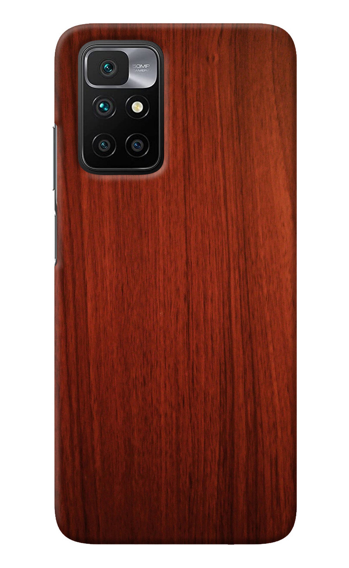 Wooden Plain Pattern Redmi 10 Prime Back Cover