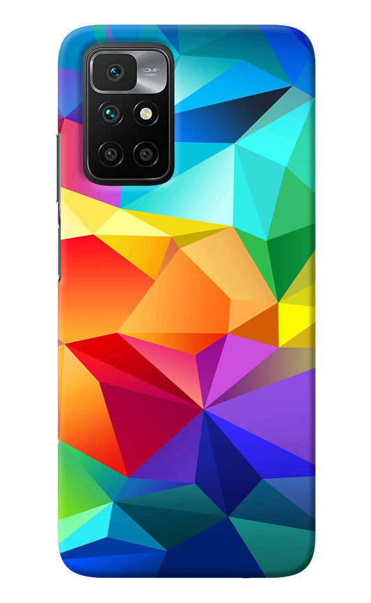 Abstract Pattern Redmi 10 Prime Back Cover