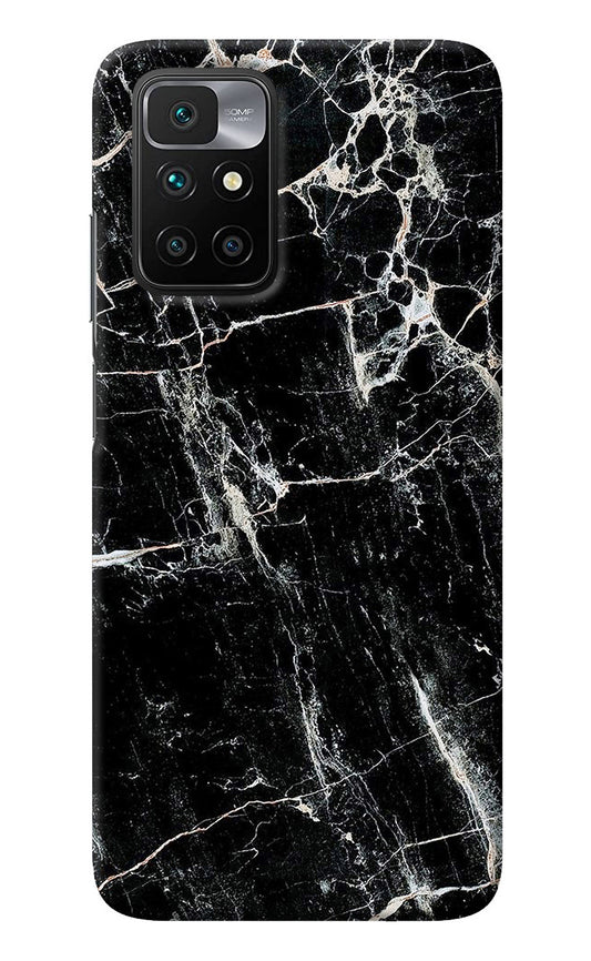 Black Marble Texture Redmi 10 Prime Back Cover