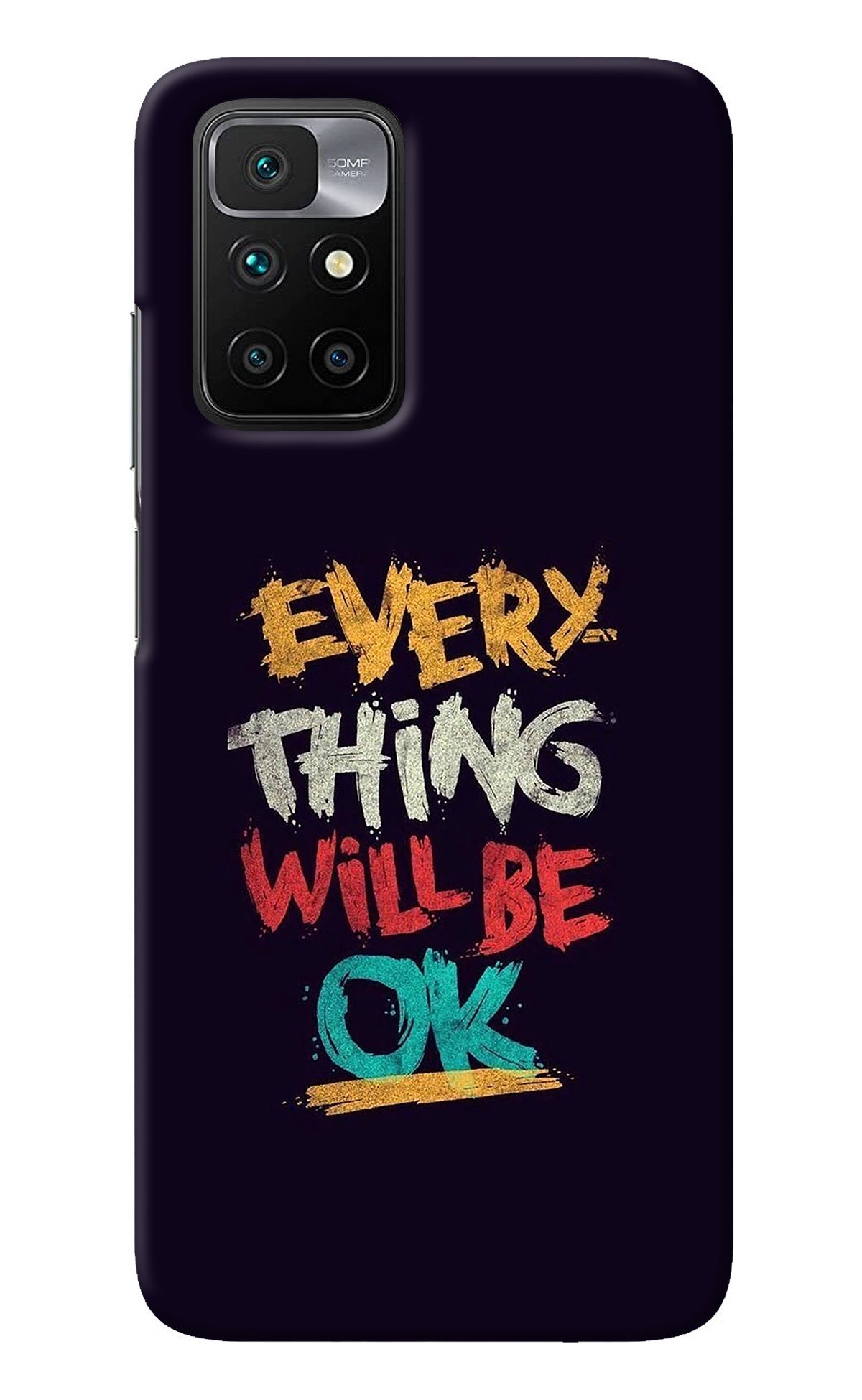 Everything Will Be Ok Redmi 10 Prime Back Cover