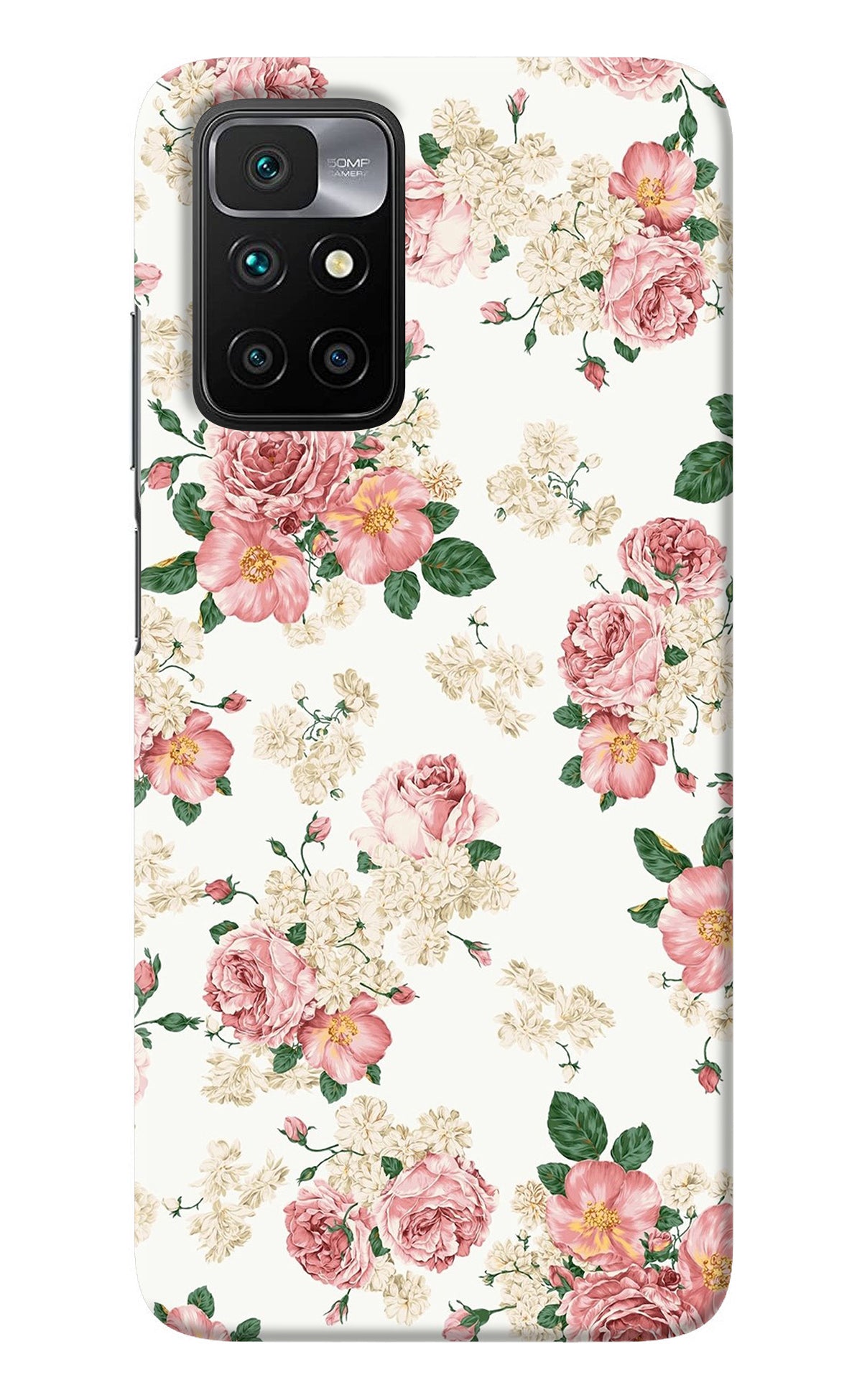 Flowers Redmi 10 Prime Back Cover