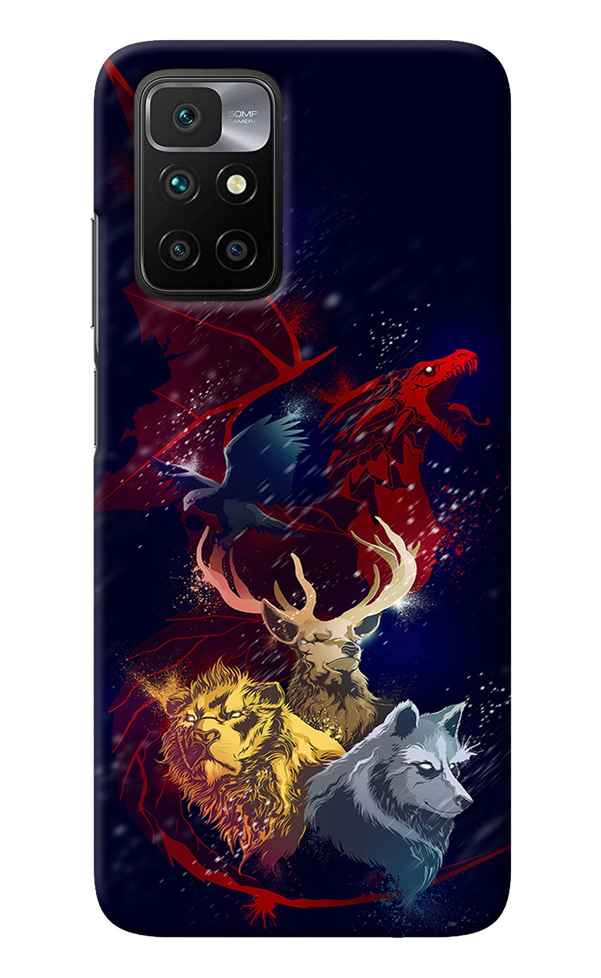 Game Of Thrones Redmi 10 Prime Back Cover