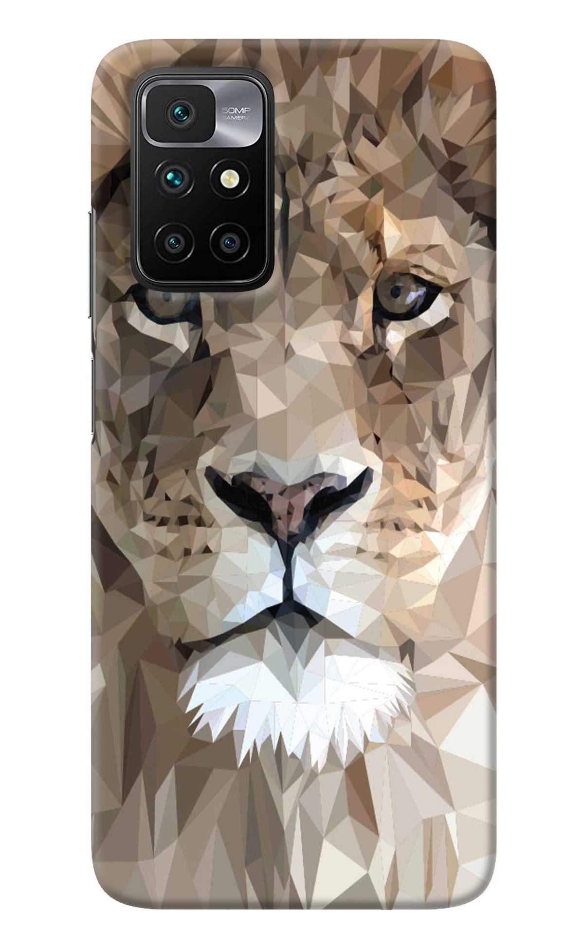 Lion Art Redmi 10 Prime Back Cover