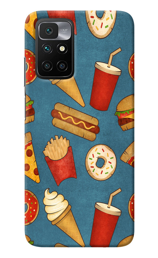 Foodie Redmi 10 Prime Back Cover