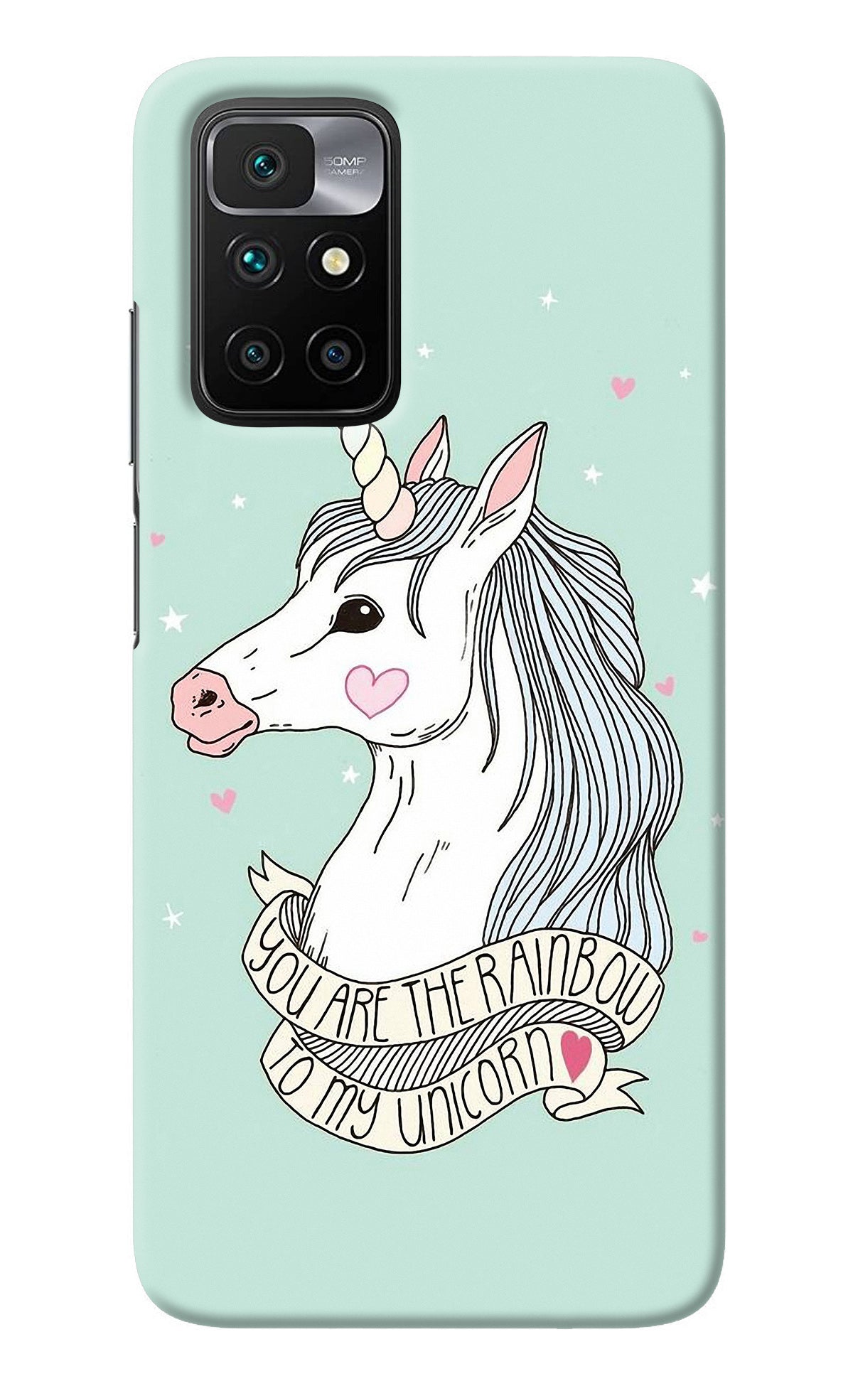 Unicorn Wallpaper Redmi 10 Prime Back Cover