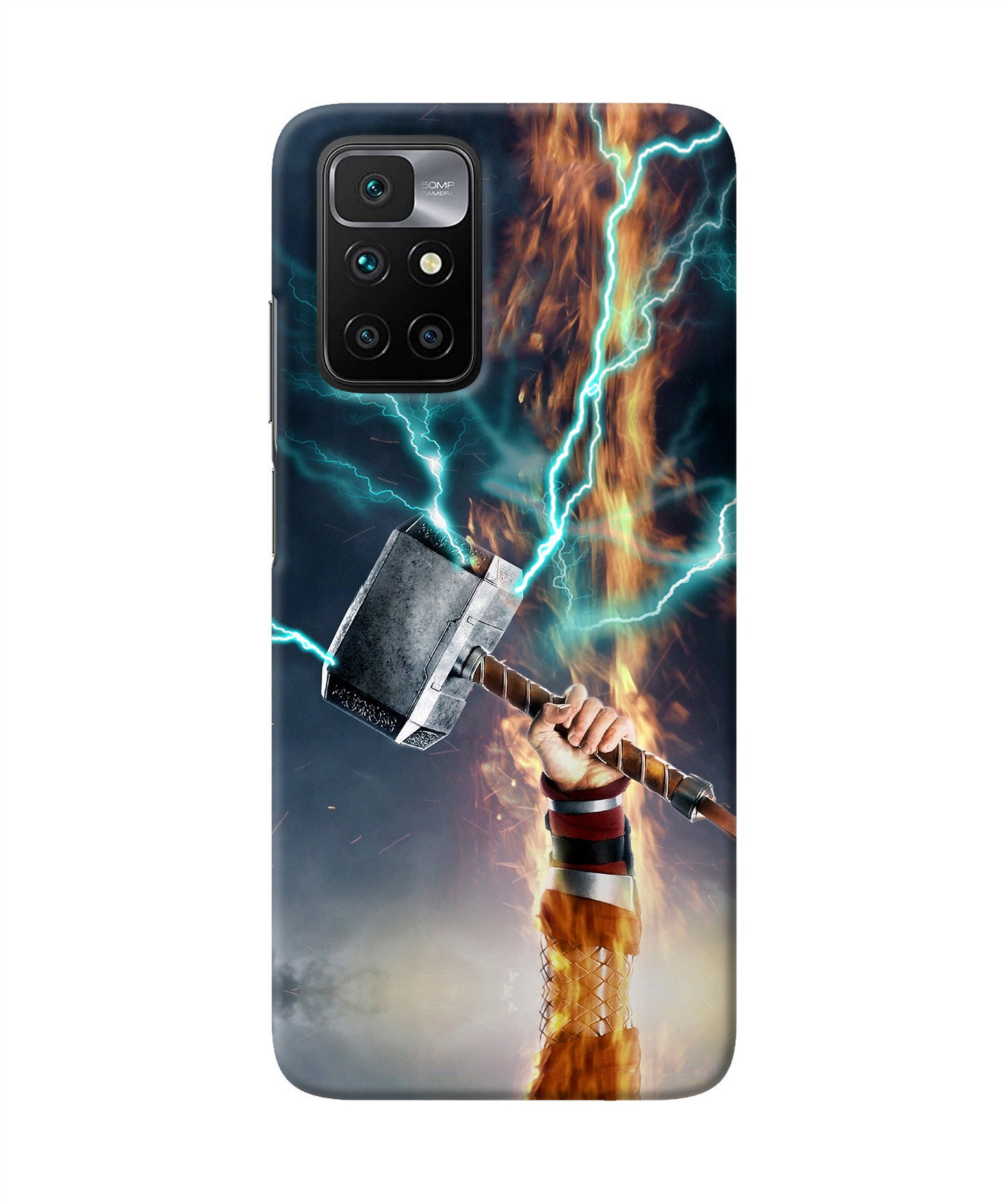 Thor Hammer Mjolnir Redmi 10 Prime Back Cover