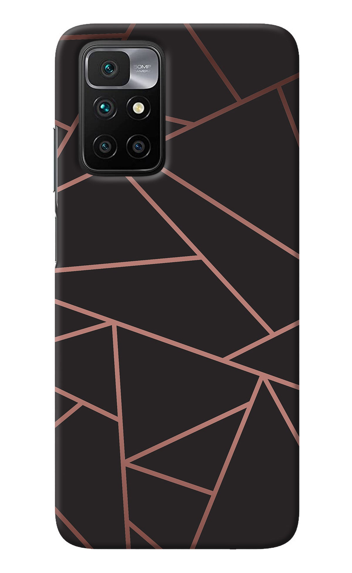 Geometric Pattern Redmi 10 Prime Back Cover