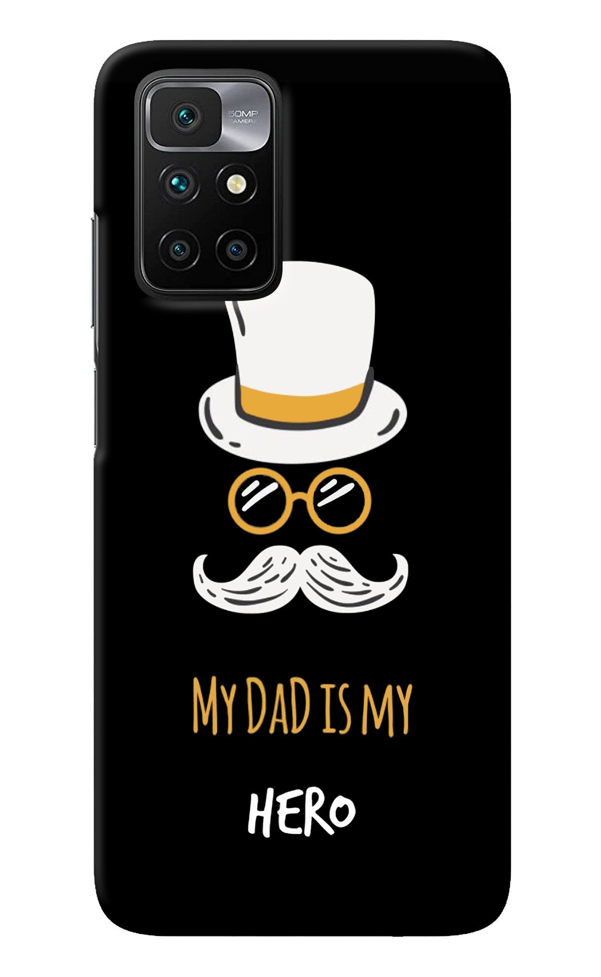 My Dad Is My Hero Redmi 10 Prime Back Cover