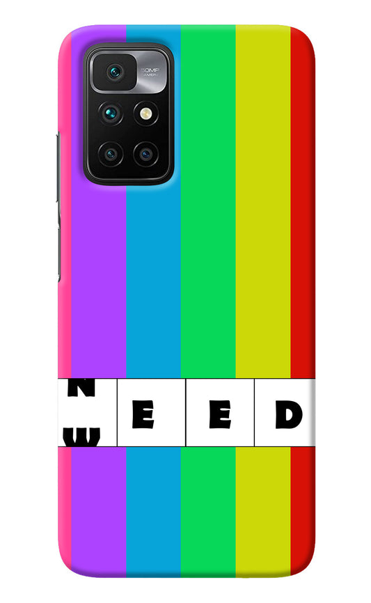 Need Weed Redmi 10 Prime Back Cover