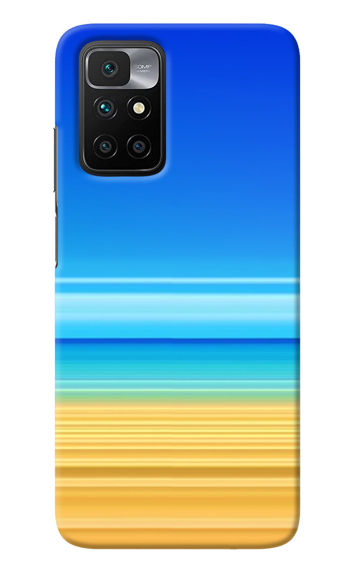 Beach Art Redmi 10 Prime Back Cover