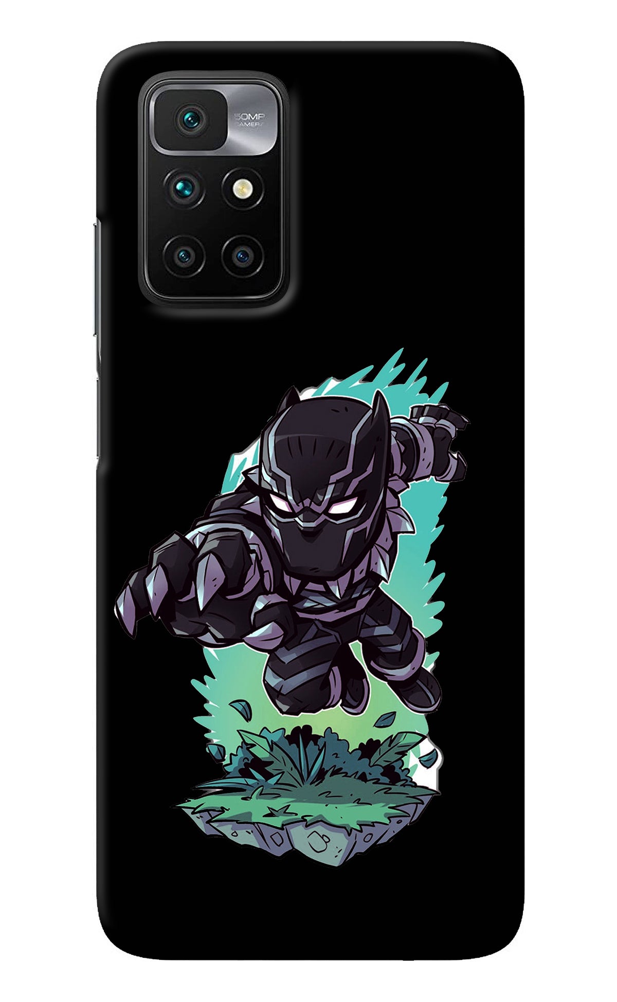 Black Panther Redmi 10 Prime Back Cover