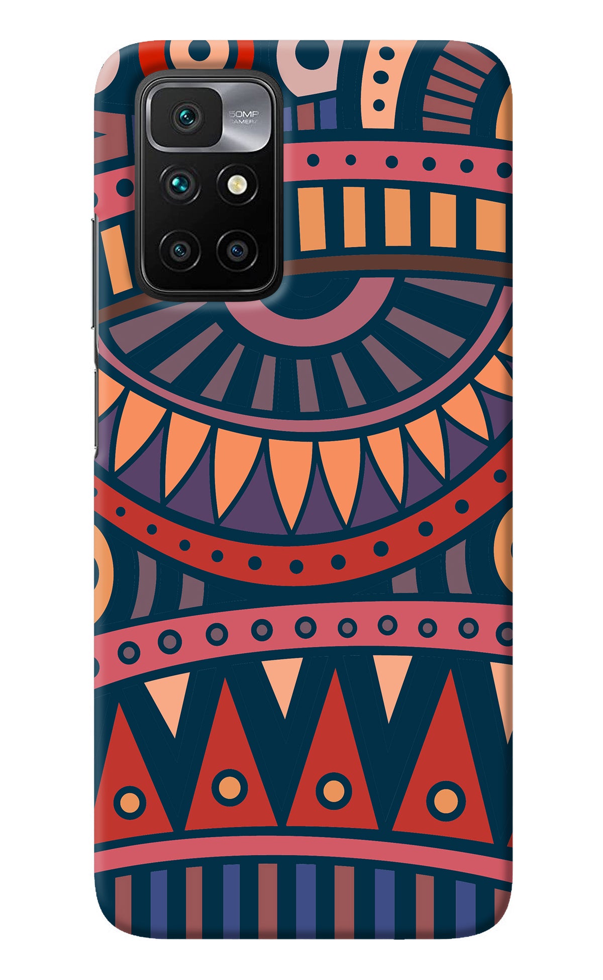 African Culture Design Redmi 10 Prime Back Cover