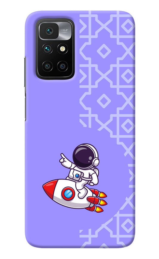 Cute Astronaut Redmi 10 Prime Back Cover