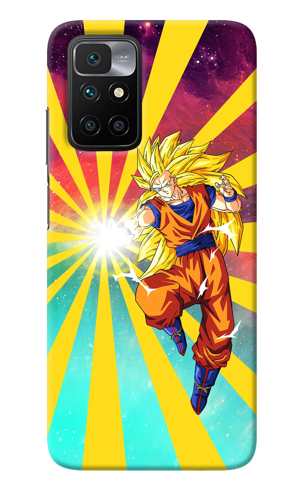 Goku Super Saiyan Redmi 10 Prime Back Cover