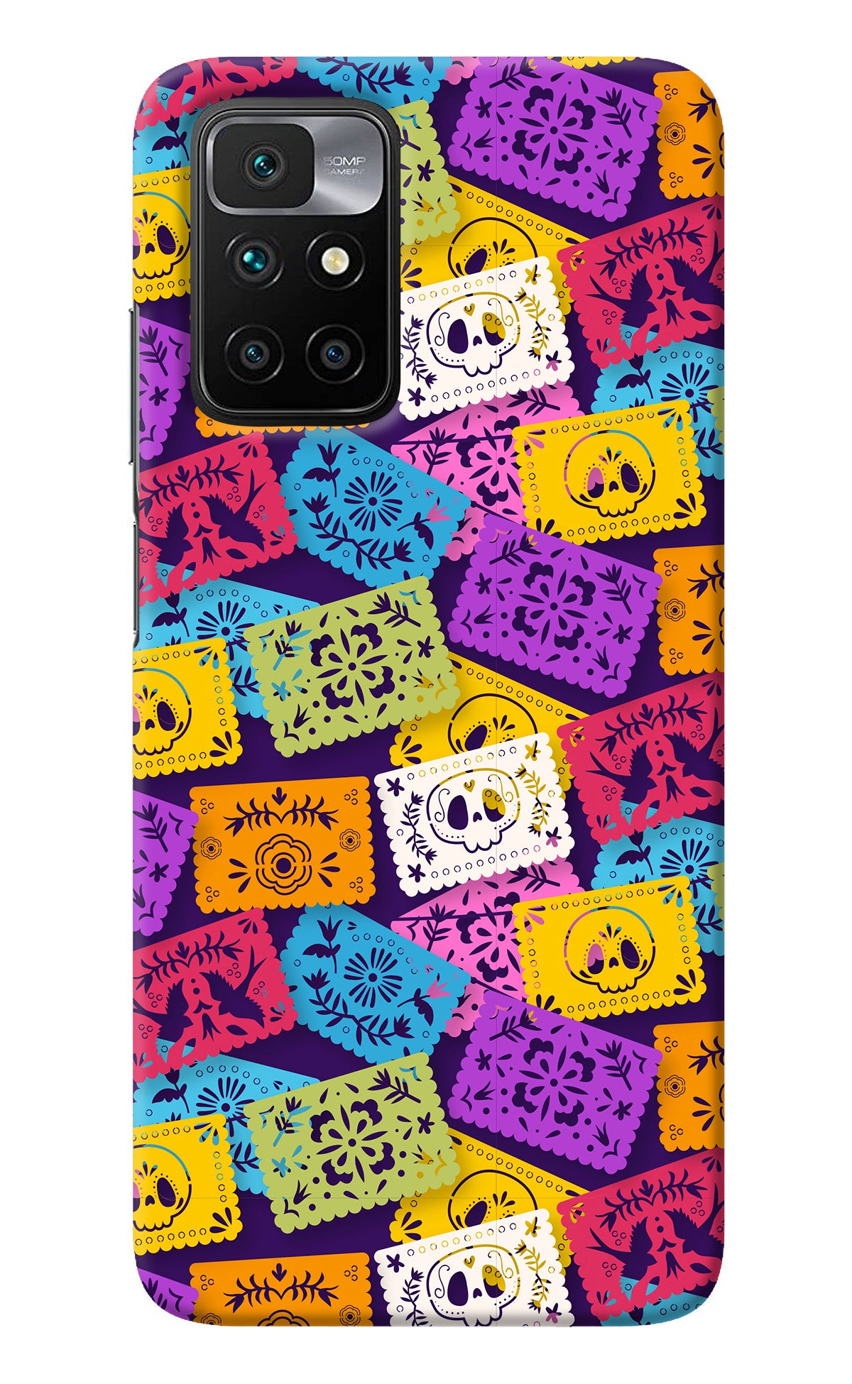 Mexican Pattern Redmi 10 Prime Back Cover