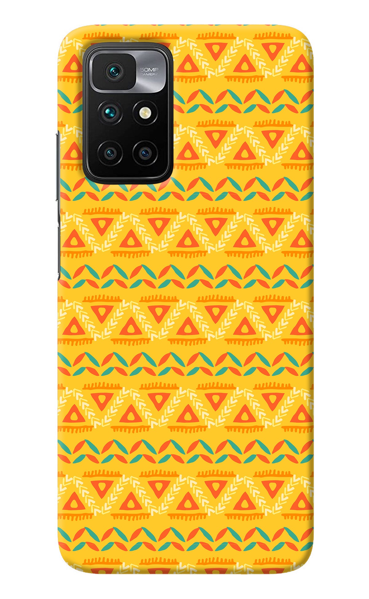 Tribal Pattern Redmi 10 Prime Back Cover