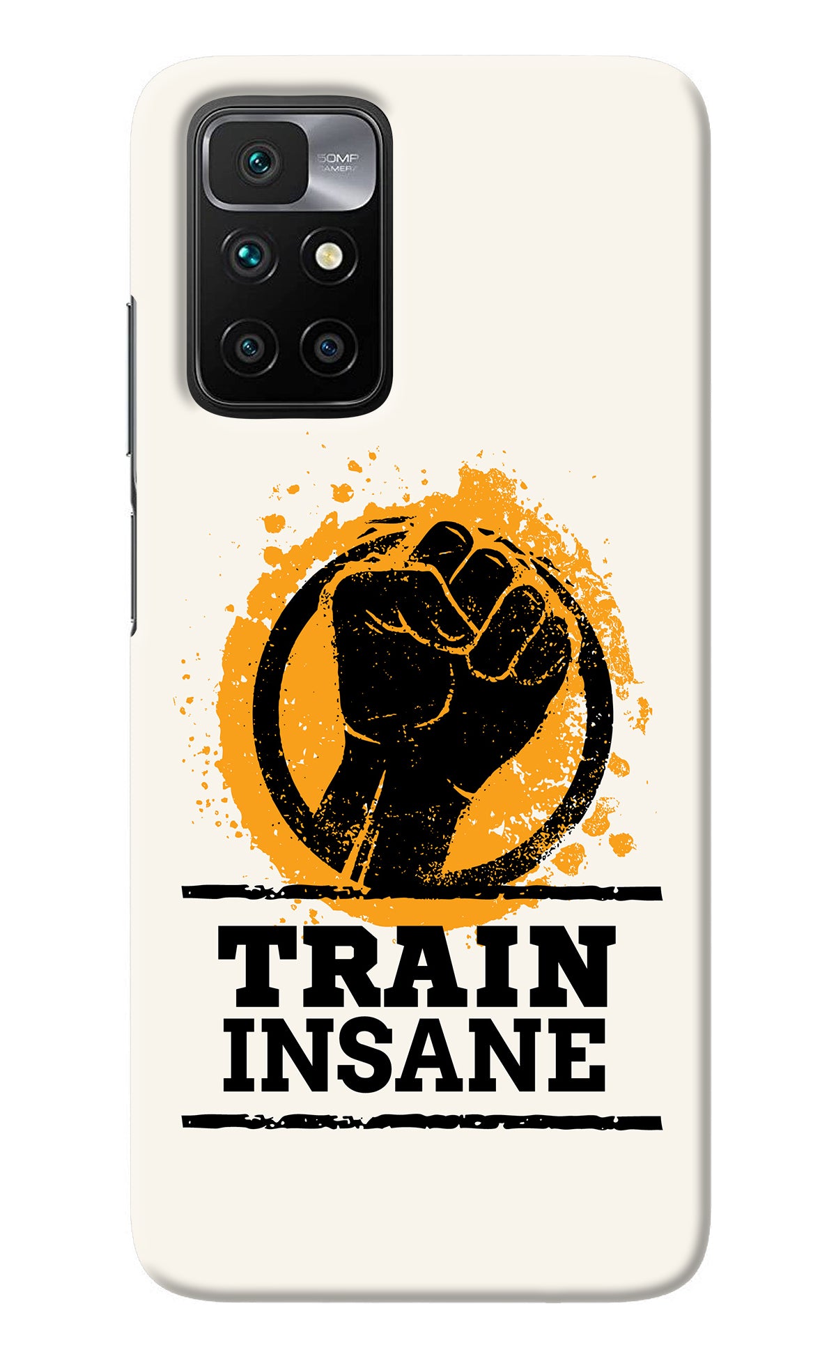 Train Insane Redmi 10 Prime Back Cover