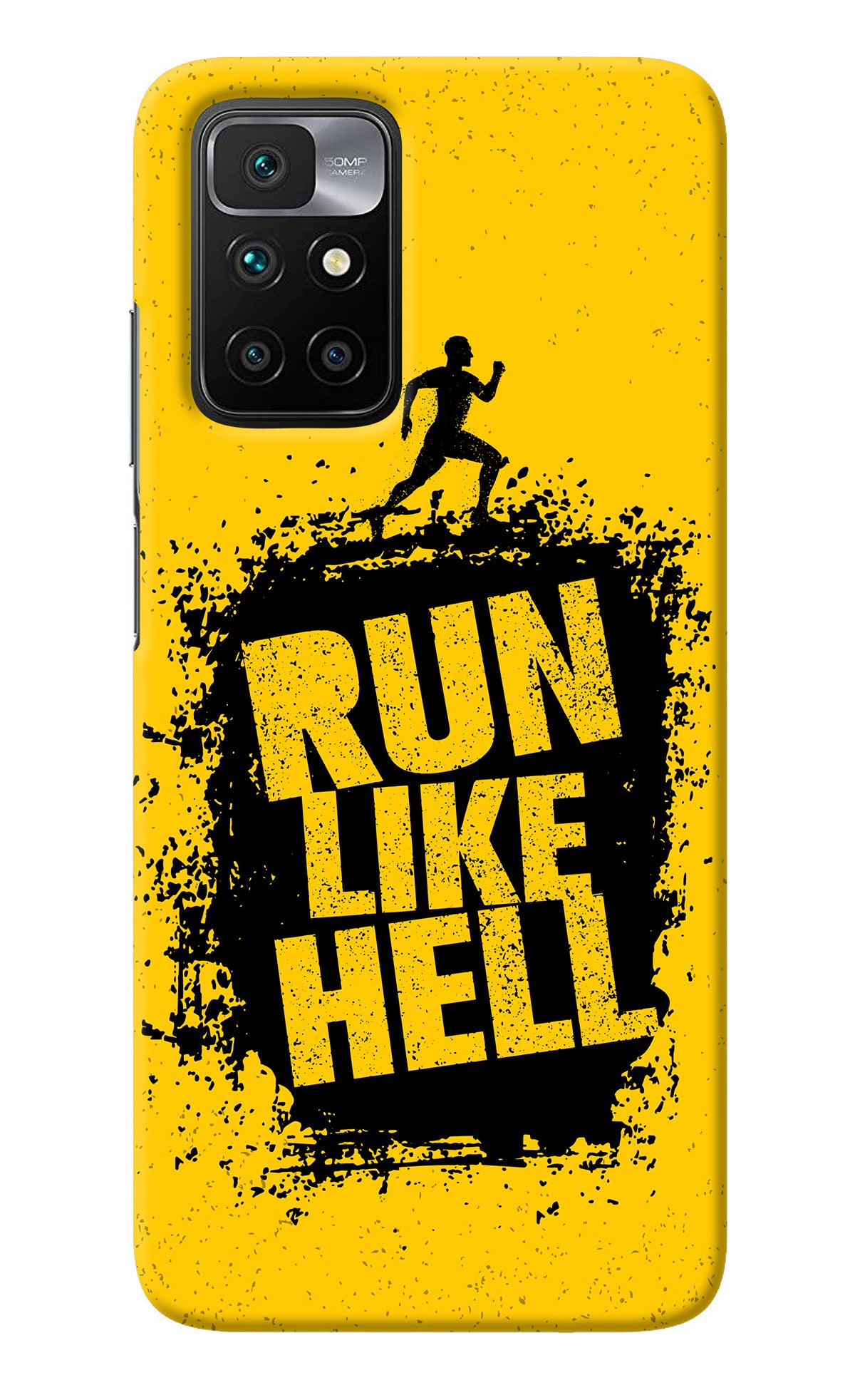 Run Like Hell Redmi 10 Prime Back Cover