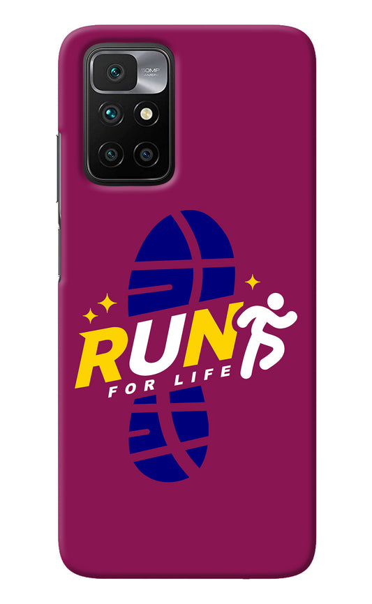 Run for Life Redmi 10 Prime Back Cover